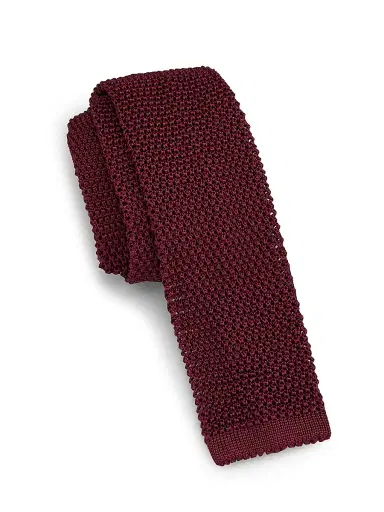 Charvet Men's Knit Silk Tie | Thumbnail 1 Charvet Men's Knit Silk Tie | Thumbnail 1