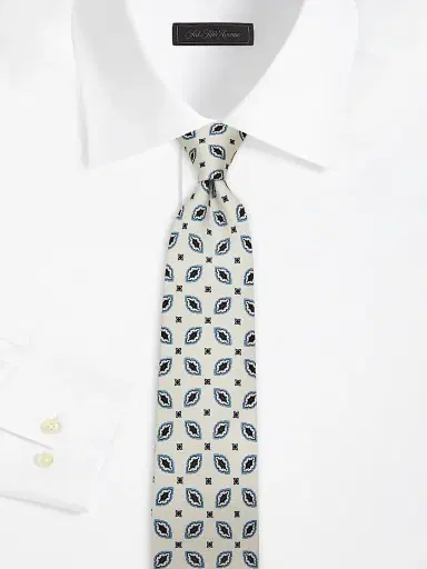 Kiton Men's Jacquard Silk Tie | Thumbnail 2 Kiton Men's Jacquard Silk Tie | Thumbnail 2