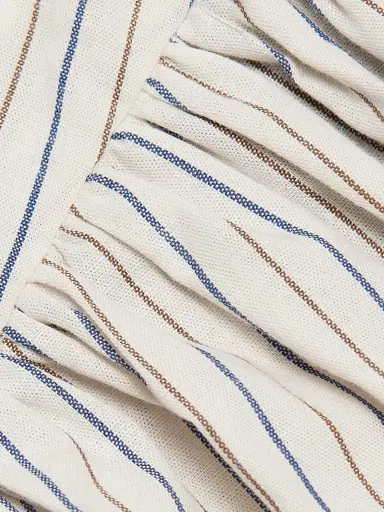 Ronny Kobo Women's Outlander x Swanson Striped Button-Front Top - Outlander Stripe - Size XL | Thumbnail 7 Ronny Kobo Women's Outlander x Swanson Striped Button-Front Top - Outlander Stripe - Size XL | Thumbnail 7