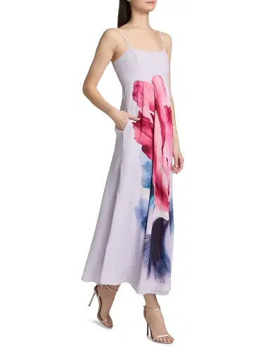 AZEEZA Women's Rachel Floral Midi-Dress - Lily Floral - Size XL | Thumbnail 2 AZEEZA Women's Rachel Floral Midi-Dress - Lily Floral - Size XL | Thumbnail 2