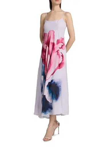 AZEEZA Women's Rachel Floral Midi-Dress - Lily Floral - Size XL | Thumbnail 4 AZEEZA Women's Rachel Floral Midi-Dress - Lily Floral - Size XL | Thumbnail 4