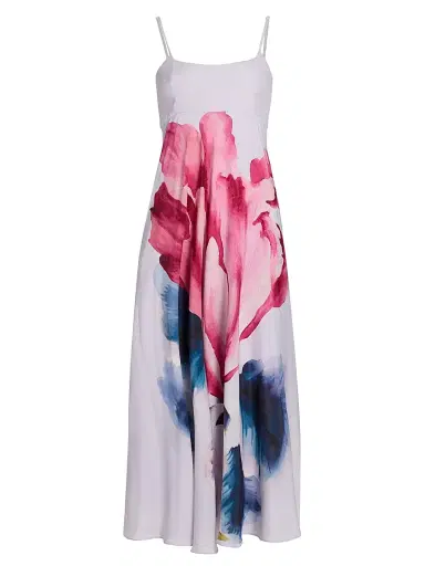 AZEEZA Women's Rachel Floral Midi-Dress - Lily Floral - Size XL | Thumbnail 1 AZEEZA Women's Rachel Floral Midi-Dress - Lily Floral - Size XL | Thumbnail 1