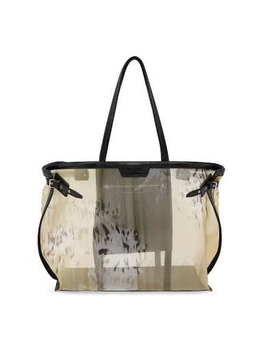 Proenza Schouler Women's Days Mesh Carryall Tote Bag - Artichoke Multi | Thumbnail 5 Proenza Schouler Women's Days Mesh Carryall Tote Bag - Artichoke Multi | Thumbnail 5