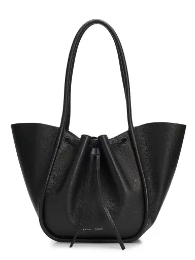 Proenza Schouler Women's Large Ruched Leather Tote Bag | Thumbnail 1 Proenza Schouler Women's Large Ruched Leather Tote Bag | Thumbnail 1