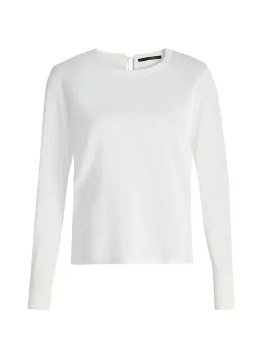 Kobi Halperin Women's Jaylyn Jersey Sweater - White - Size XXL | Thumbnail 1