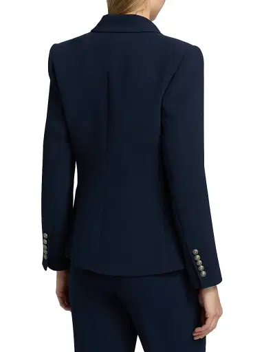 Kobi Halperin Women's West Crepe Double-Breasted Blazer - Navy - Size XXL | Thumbnail 5 Kobi Halperin Women's West Crepe Double-Breasted Blazer - Navy - Size XXL | Thumbnail 5