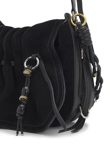 Isabel Marant Women's Bolton Suede Saddle Bag | Thumbnail 5 Isabel Marant Women's Bolton Suede Saddle Bag | Thumbnail 5