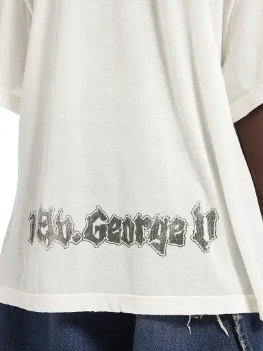 Balenciaga Women's Salon De Couture Shaped T-Shirt - Cream - Size Large | Thumbnail 5 Balenciaga Women's Salon De Couture Shaped T-Shirt - Cream - Size Large | Thumbnail 5