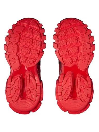Balenciaga Men's Track Gradient Sneakers - Red Black - Size 7 | Thumbnail 6