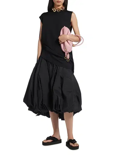 Balenciaga Women's Bolero Bowling Crossbody Bag - Rose Quartz | Thumbnail 1