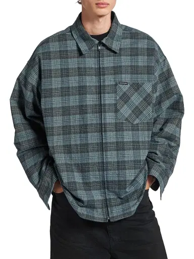 Balenciaga Men's Padded Overshirt - Blue - Size Large | Thumbnail 5 Balenciaga Men's Padded Overshirt - Blue - Size Large | Thumbnail 5