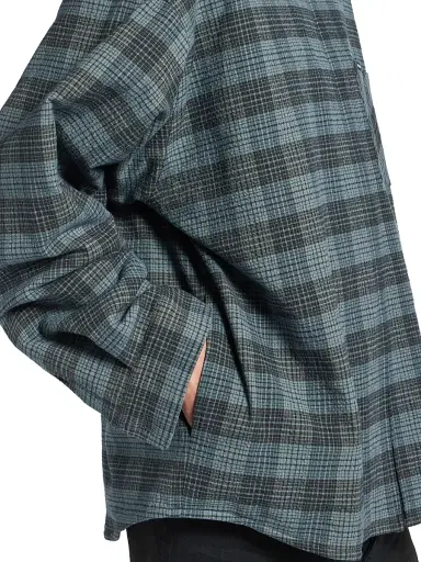 Balenciaga Men's Padded Overshirt - Blue - Size Large | Thumbnail 6 Balenciaga Men's Padded Overshirt - Blue - Size Large | Thumbnail 6