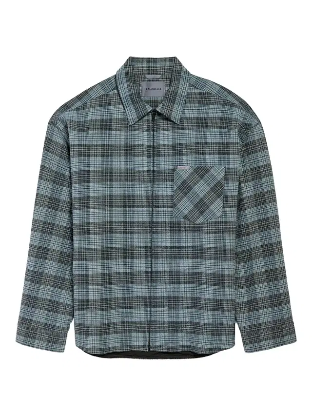 Men's Padded Overshirt - Blue