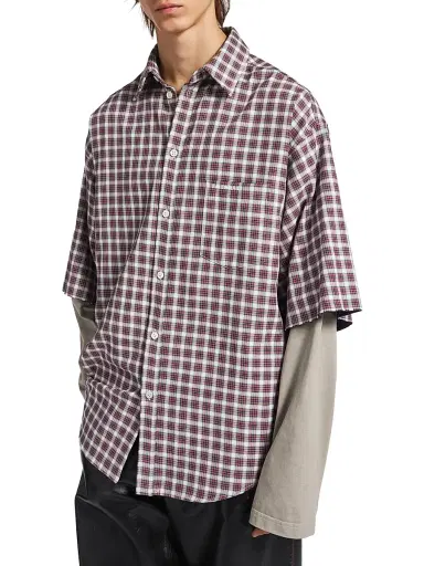 Balenciaga Men's Wrong Sleeve Shirt | Thumbnail 5