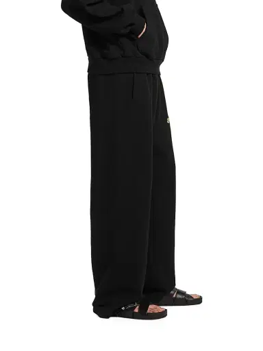 Balenciaga Men's Messy Spray Baggy Sweatpants - Black - Size Large | Thumbnail 4 Balenciaga Men's Messy Spray Baggy Sweatpants - Black - Size Large | Thumbnail 4
