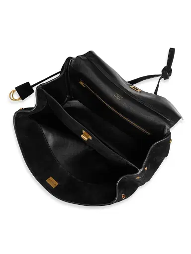 Balenciaga Women's Rodeo Crossbody Handbag - Black | Thumbnail 7