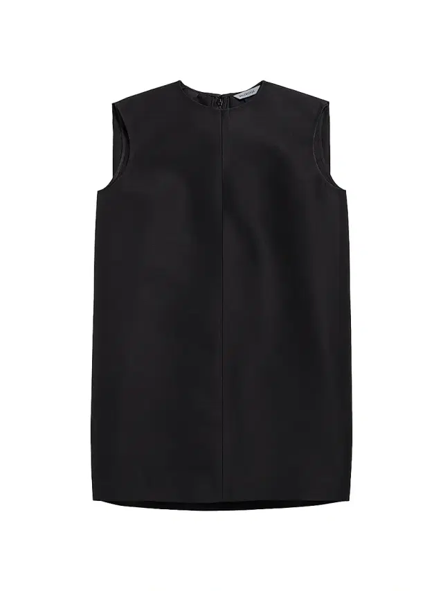 Women's Mini Cocoon Dress - Black