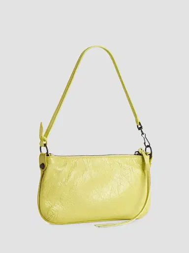 Balenciaga Women's Le City Pouch on Strap - Lemonade | Thumbnail 4 Balenciaga Women's Le City Pouch on Strap - Lemonade | Thumbnail 4
