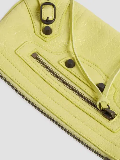 Balenciaga Women's Le City Pouch on Strap - Lemonade | Thumbnail 8 Balenciaga Women's Le City Pouch on Strap - Lemonade | Thumbnail 8