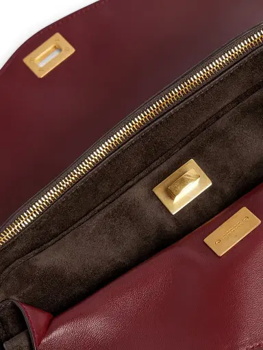 Balenciaga Women's Le 7 Shoulder Bag - Moka Ruby | Thumbnail 8