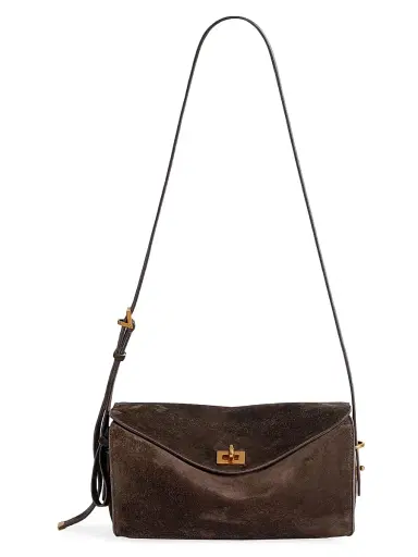 Balenciaga Women's Le 7 Shoulder Bag - Moka Ruby | Thumbnail 1
