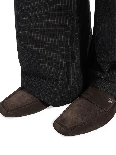 Balenciaga Men's Palermo BB Loafers - Brown - Size 12 | Thumbnail 6