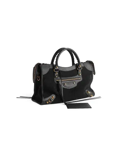 Balenciaga Women's Le City Tote Bag - Black | Thumbnail 4