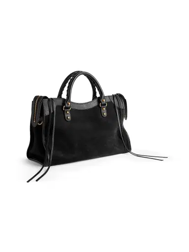 Balenciaga Women's Le City Tote Bag - Black | Thumbnail 5