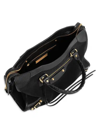 Balenciaga Women's Le City Tote Bag - Black | Thumbnail 7