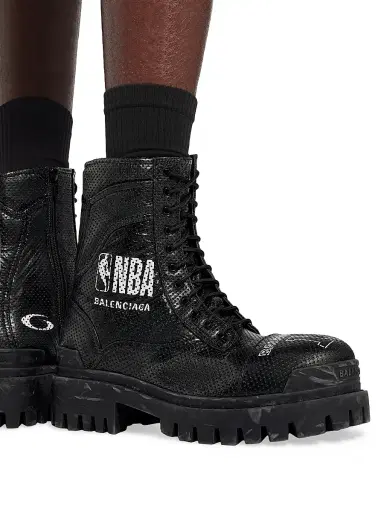 Balenciaga Men's x NBA Collaboration Combat Strike Boots - Black - Size 13 | Thumbnail 5 Balenciaga Men's x NBA Collaboration Combat Strike Boots - Black - Size 13 | Thumbnail 5
