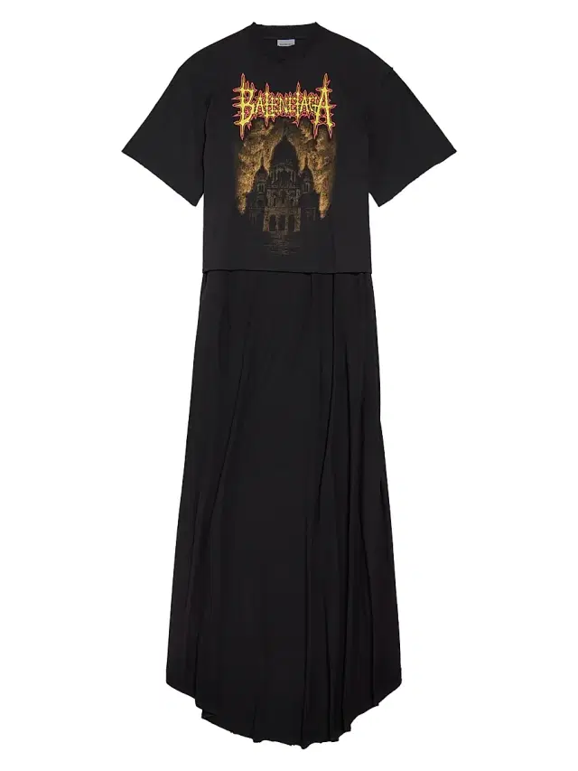 Balenciaga Women's Train T-Shirt - Black