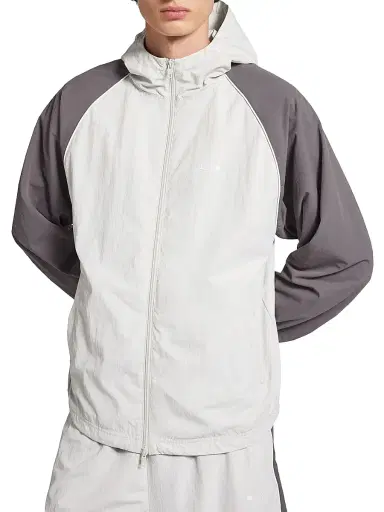Balenciaga Men's Technical Tracksuit Jacket - Light Grey - Size XL | Thumbnail 2 Balenciaga Men's Technical Tracksuit Jacket - Light Grey - Size XL | Thumbnail 2