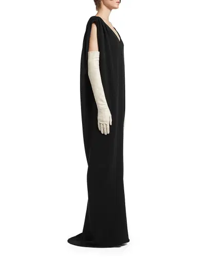 Balenciaga Women's Long Sack Dress | Thumbnail 4 Balenciaga Women's Long Sack Dress | Thumbnail 4