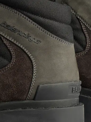 Balenciaga Women's Combat Strike Low Boots - Brown Black | Thumbnail 5 Balenciaga Women's Combat Strike Low Boots - Brown Black | Thumbnail 5