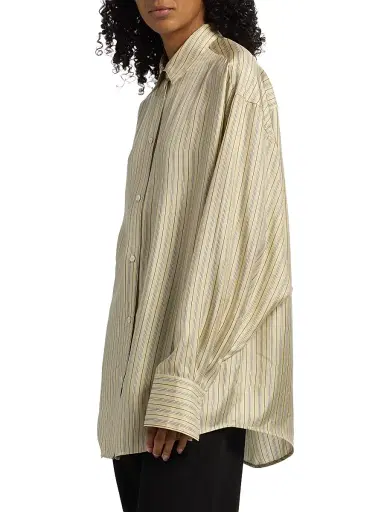 TOTEME Women's Oversized Striped Shirt | Thumbnail 4 TOTEME Women's Oversized Striped Shirt | Thumbnail 4