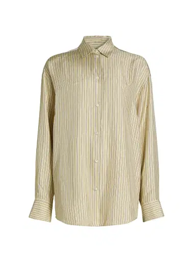 TOTEME Women's Oversized Striped Shirt | Thumbnail 1 TOTEME Women's Oversized Striped Shirt | Thumbnail 1