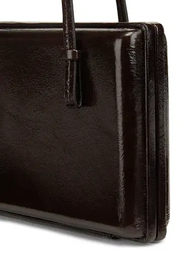 Toteme Women's Cocktail Leather Shoulder Bag - Bark | Thumbnail 5 Toteme Women's Cocktail Leather Shoulder Bag - Bark | Thumbnail 5