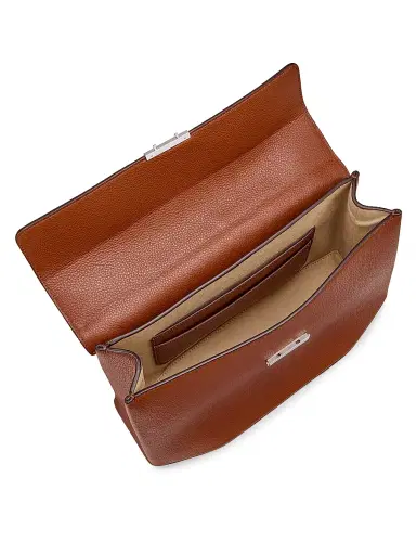 TOTEME Women's Grained Leather Top Handle Bag | Thumbnail 5 TOTEME Women's Grained Leather Top Handle Bag | Thumbnail 5