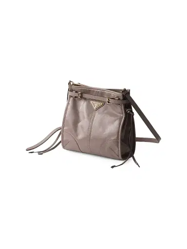 Prada Women's Bonnie Leather Mini Shoulder Bag | Thumbnail 2 Prada Women's Bonnie Leather Mini Shoulder Bag | Thumbnail 2