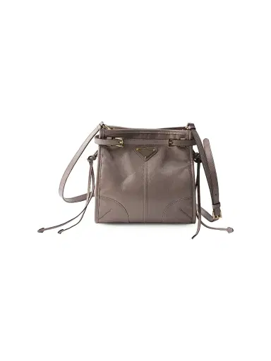 Prada Women's Bonnie Leather Mini Shoulder Bag | Thumbnail 1 Prada Women's Bonnie Leather Mini Shoulder Bag | Thumbnail 1