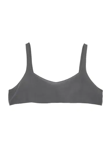 Prada Women's Crepe De Chine Top - Grey | Thumbnail 1
