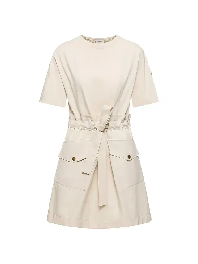 Moncler Women's Dress in Cotton - Beige
