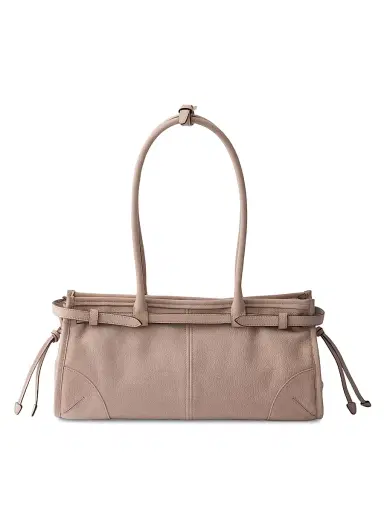Prada Women's Bonnie Medium Nubuck Leather Handbag | Thumbnail 3