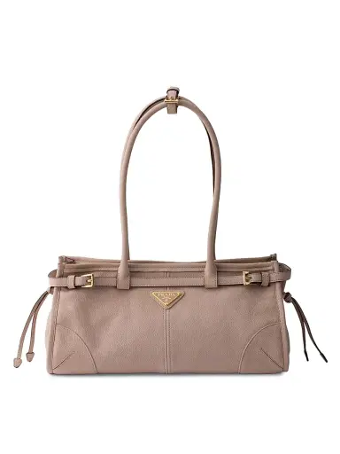 Prada Women's Bonnie Medium Nubuck Leather Handbag | Thumbnail 1