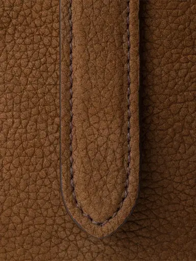 Prada Women's Aimee Nubuck Leather Shoulder Bag - Brown | Thumbnail 8 Prada Women's Aimee Nubuck Leather Shoulder Bag - Brown | Thumbnail 8