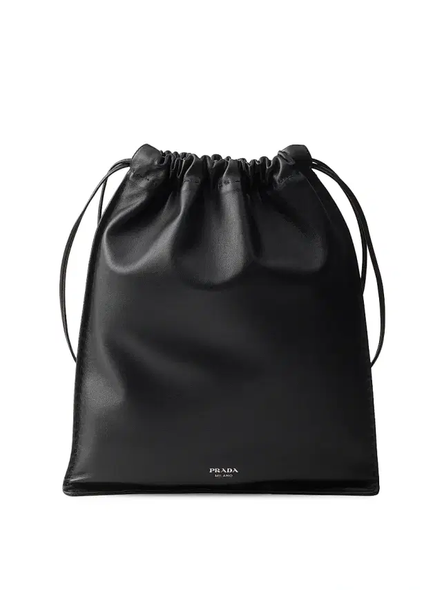Prada Women's Wish Nappa Leather Pouch - Black