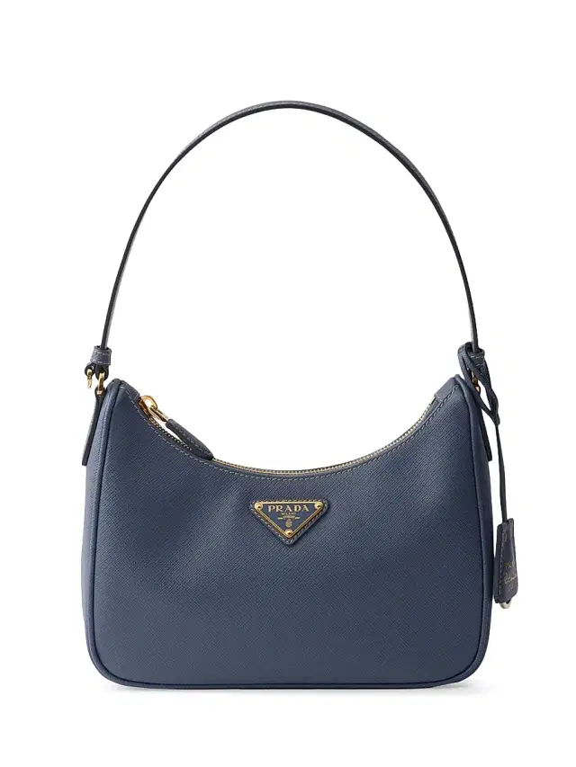 Women's Re-Edition 2005 Saffiano Leather Mini Shoulder Bag - Blue