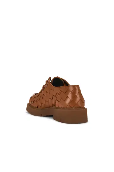 Bottega Veneta Deep Calf Weave Haddock Lace Up | Thumbnail 3