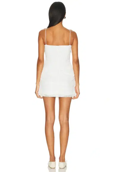 Magda Butrym Sleeveless Ruched Mini Dress | Thumbnail 5 Magda Butrym Sleeveless Ruched Mini Dress | Thumbnail 5