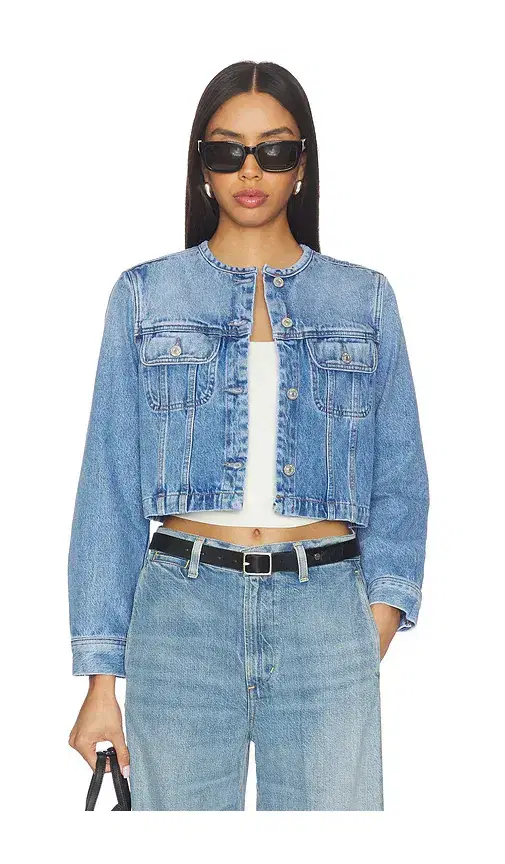 Devin Collarless Jacket